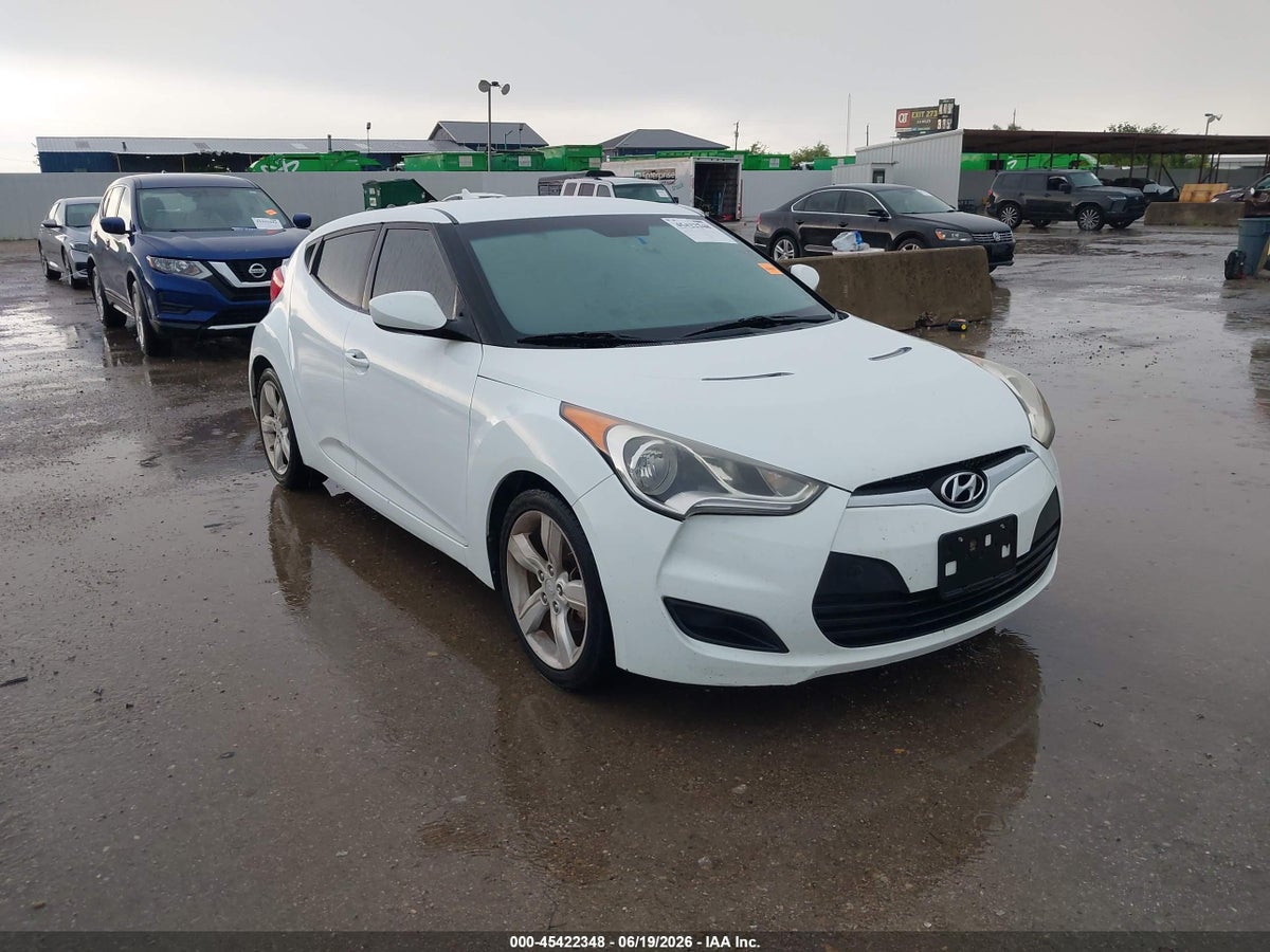 2013 HYUNDAI VELOSTER BASE W/GRAY