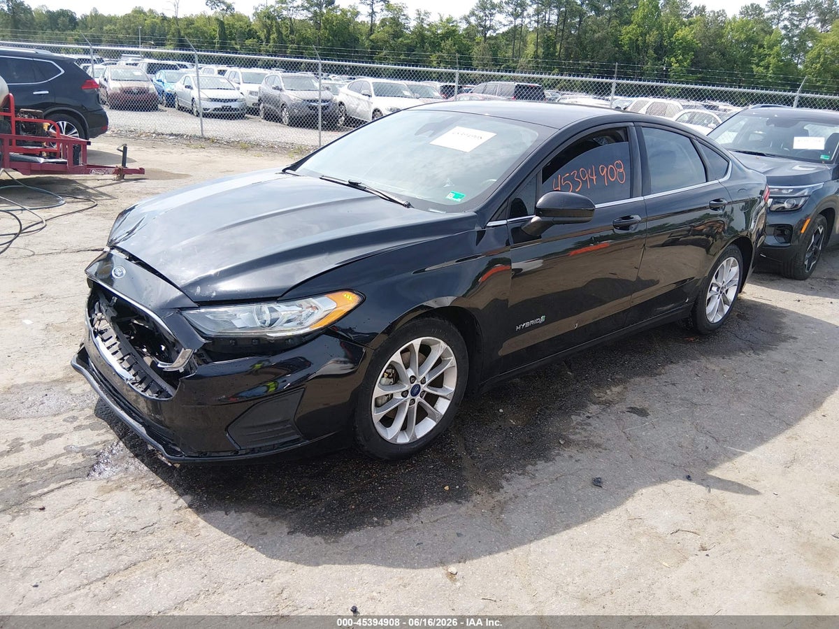 2019 FORD FUSION HYBRID SE — снимка 2