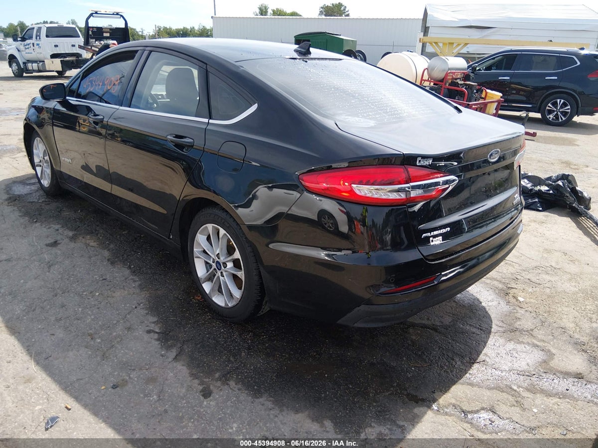 2019 FORD FUSION HYBRID SE — снимка 3