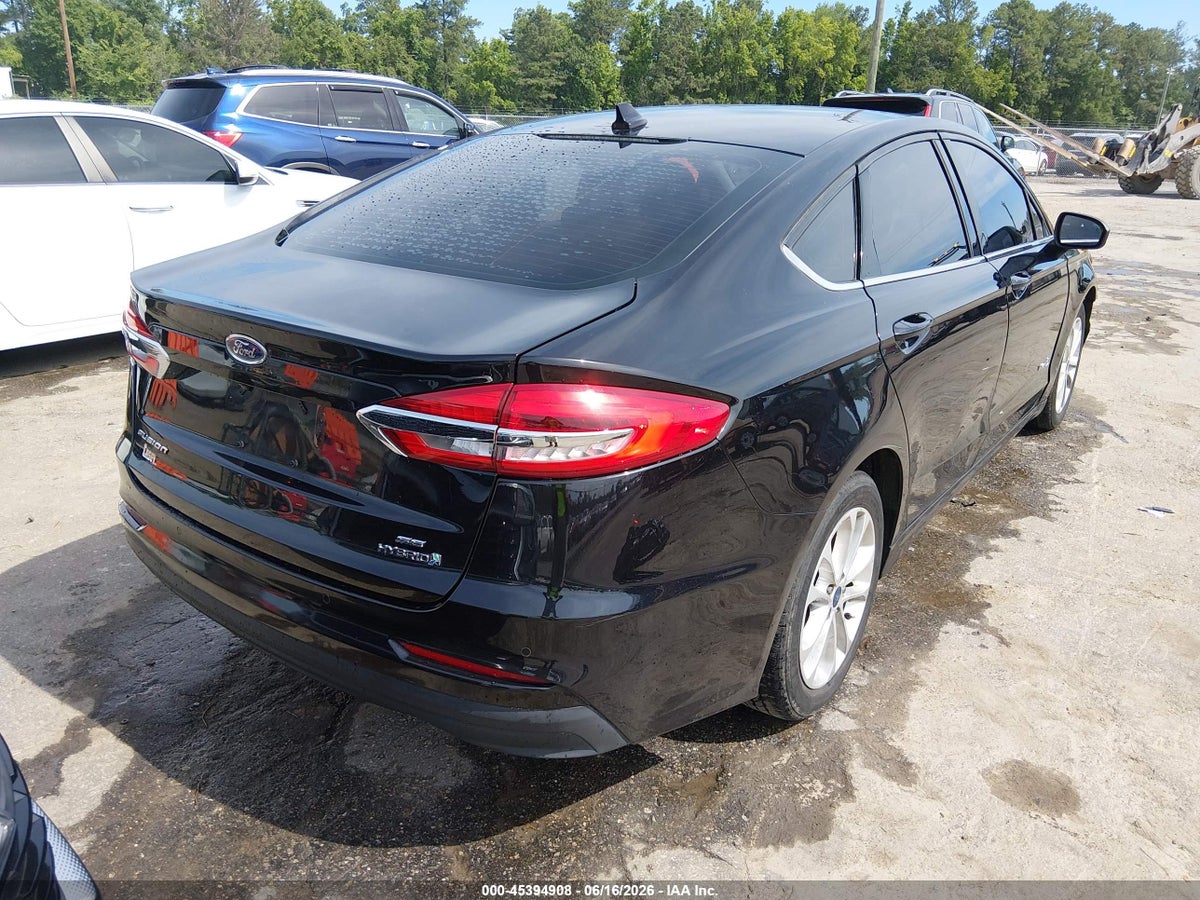 2019 FORD FUSION HYBRID SE — снимка 4