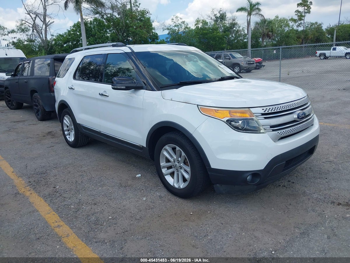 2013 FORD EXPLORER XLT