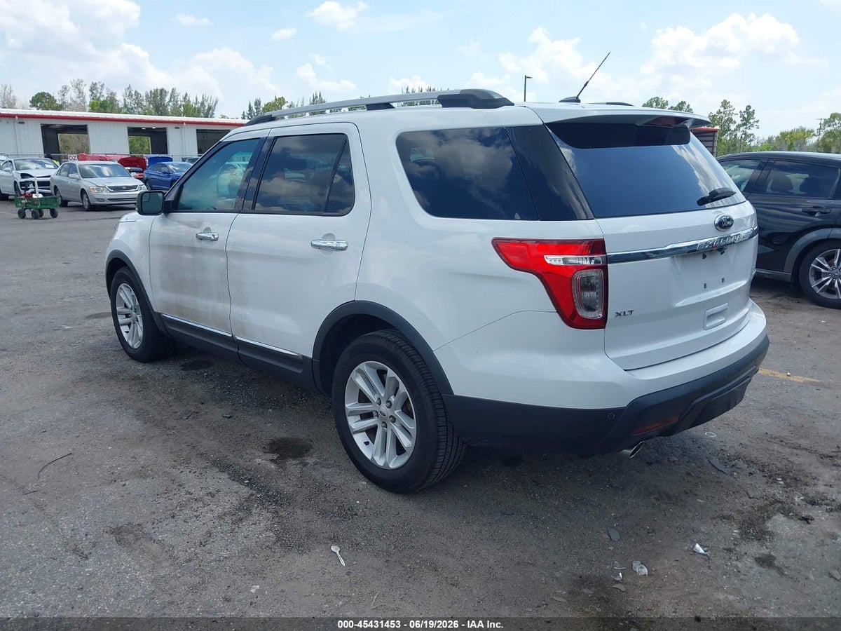 2013 FORD EXPLORER XLT — снимка 3