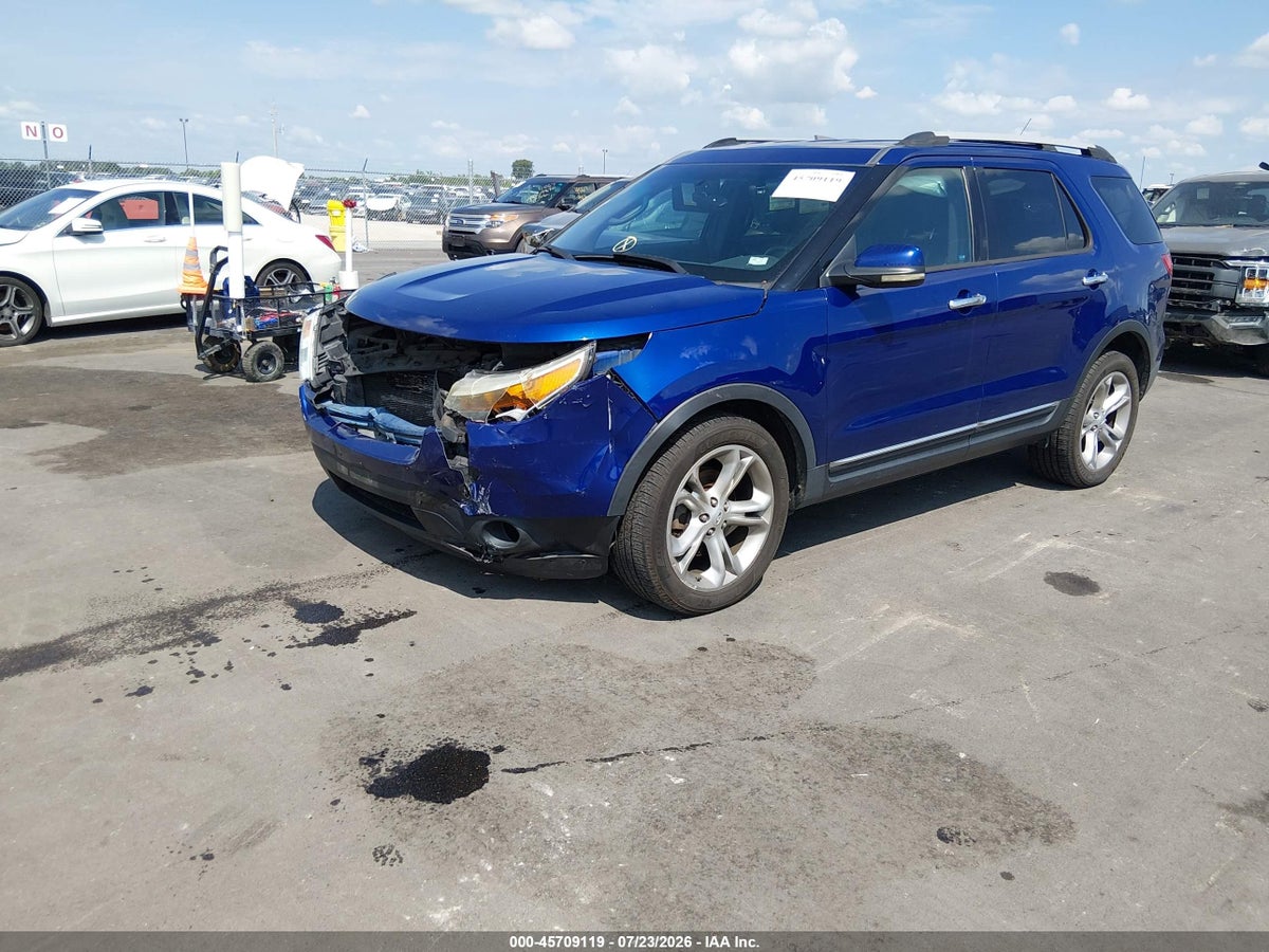 2013 FORD EXPLORER LIMITED — снимка 2