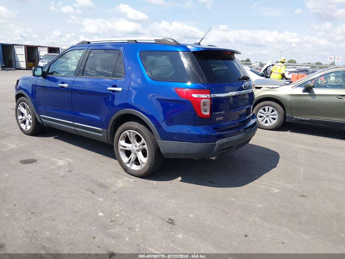 2013 FORD EXPLORER LIMITED — снимка 3