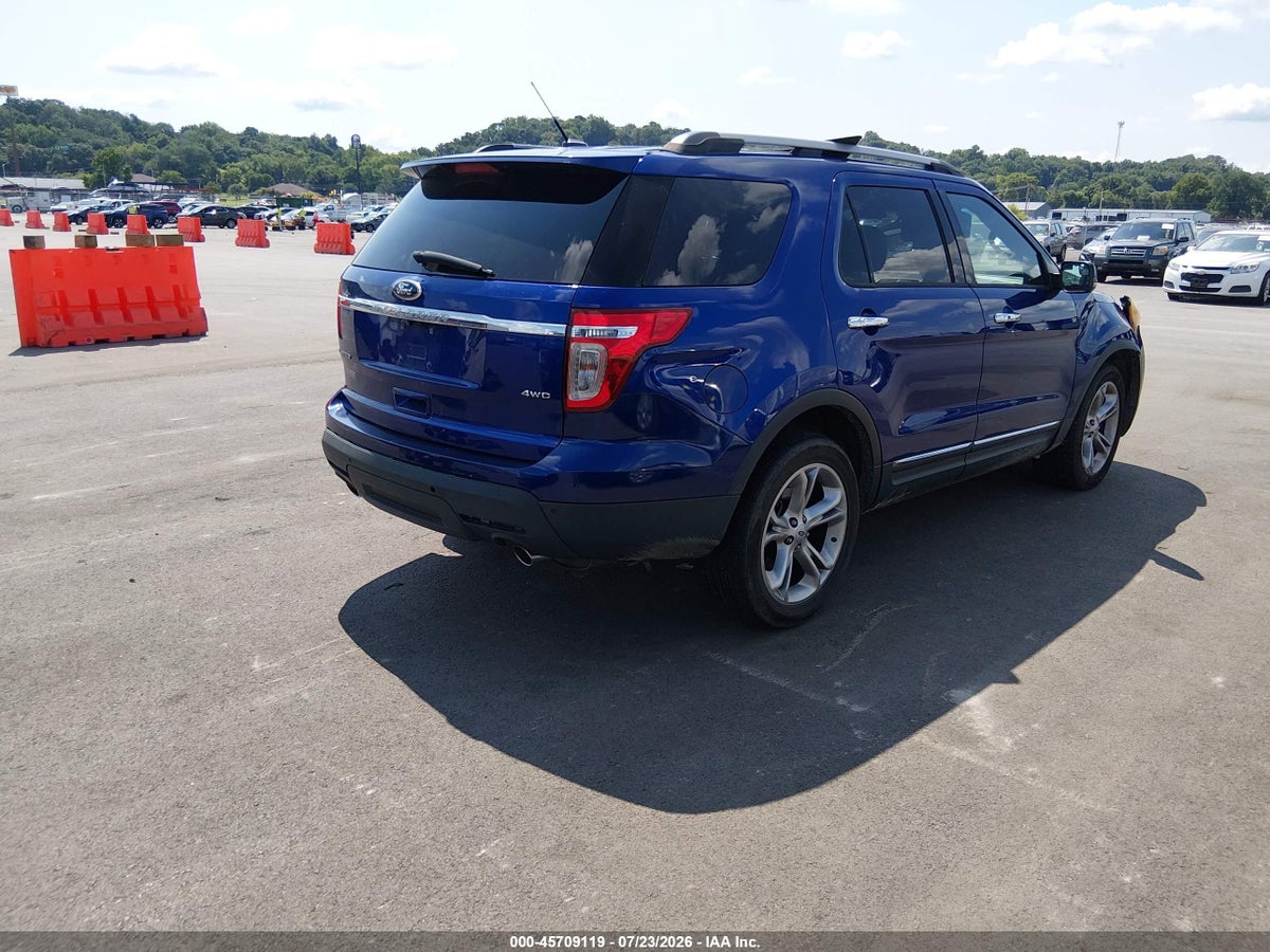 2013 FORD EXPLORER LIMITED — снимка 4