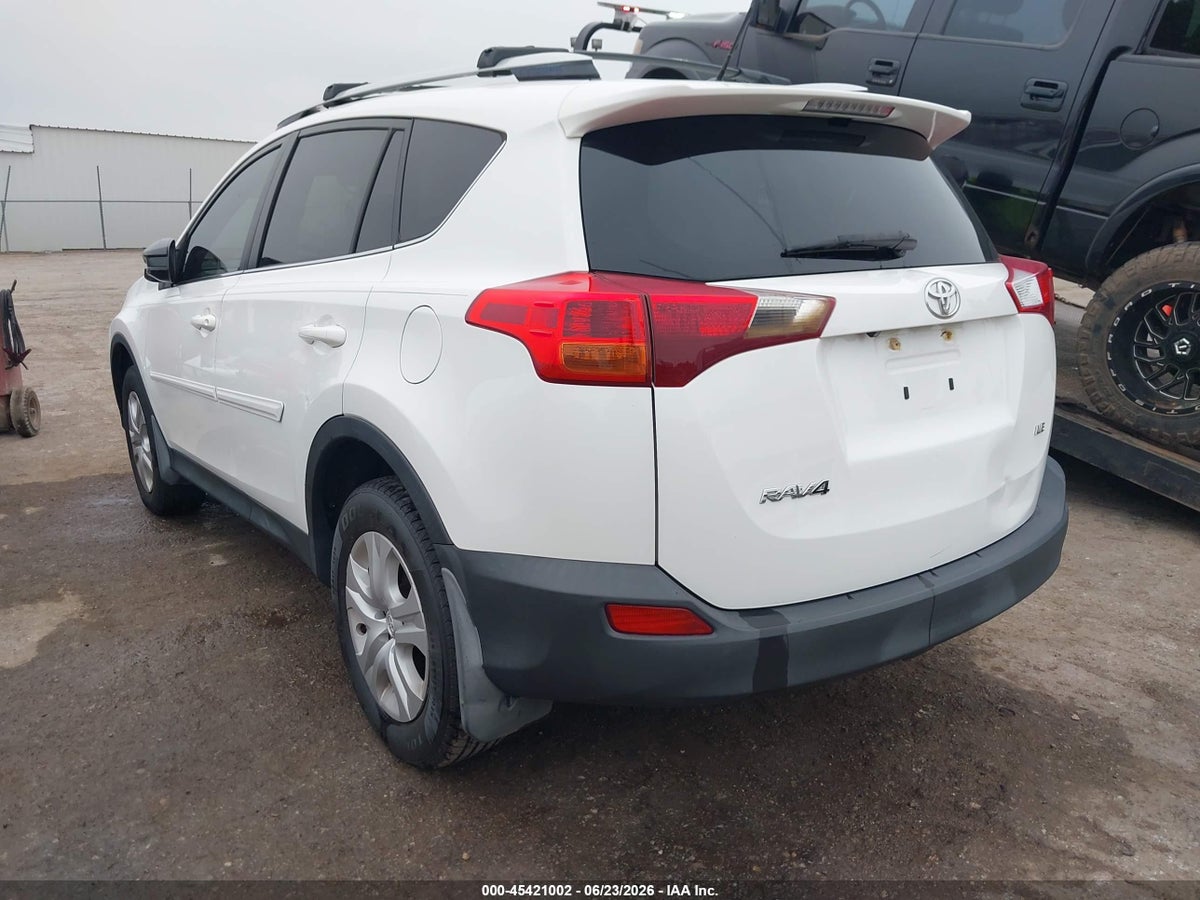 2014 TOYOTA RAV4 LE — снимка 3