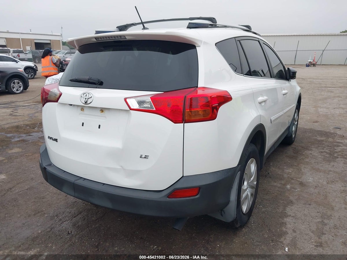 2014 TOYOTA RAV4 LE — снимка 4
