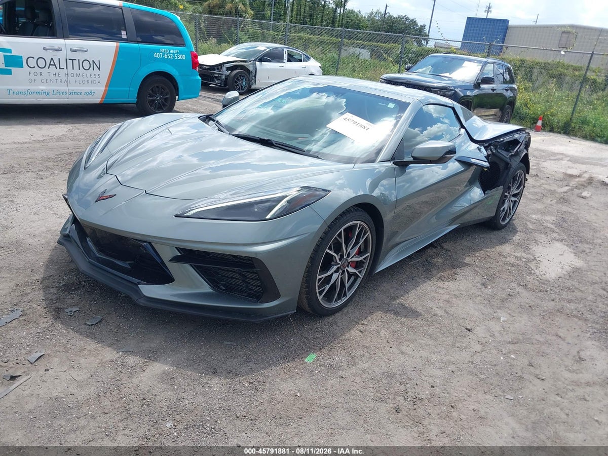 2024 CHEVROLET CORVETTE STINGRAY RWD 2LT — снимка 2
