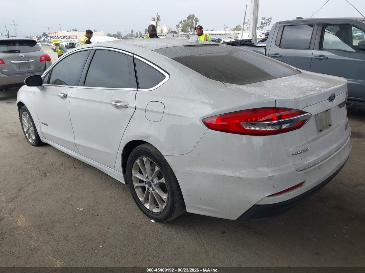 2019 FORD FUSION HYBRID SEL — снимка 3