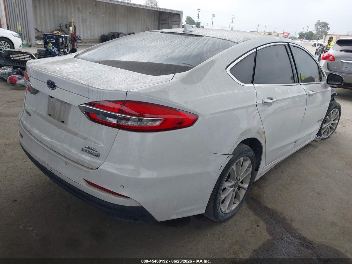 2019 FORD FUSION HYBRID SEL — снимка 4