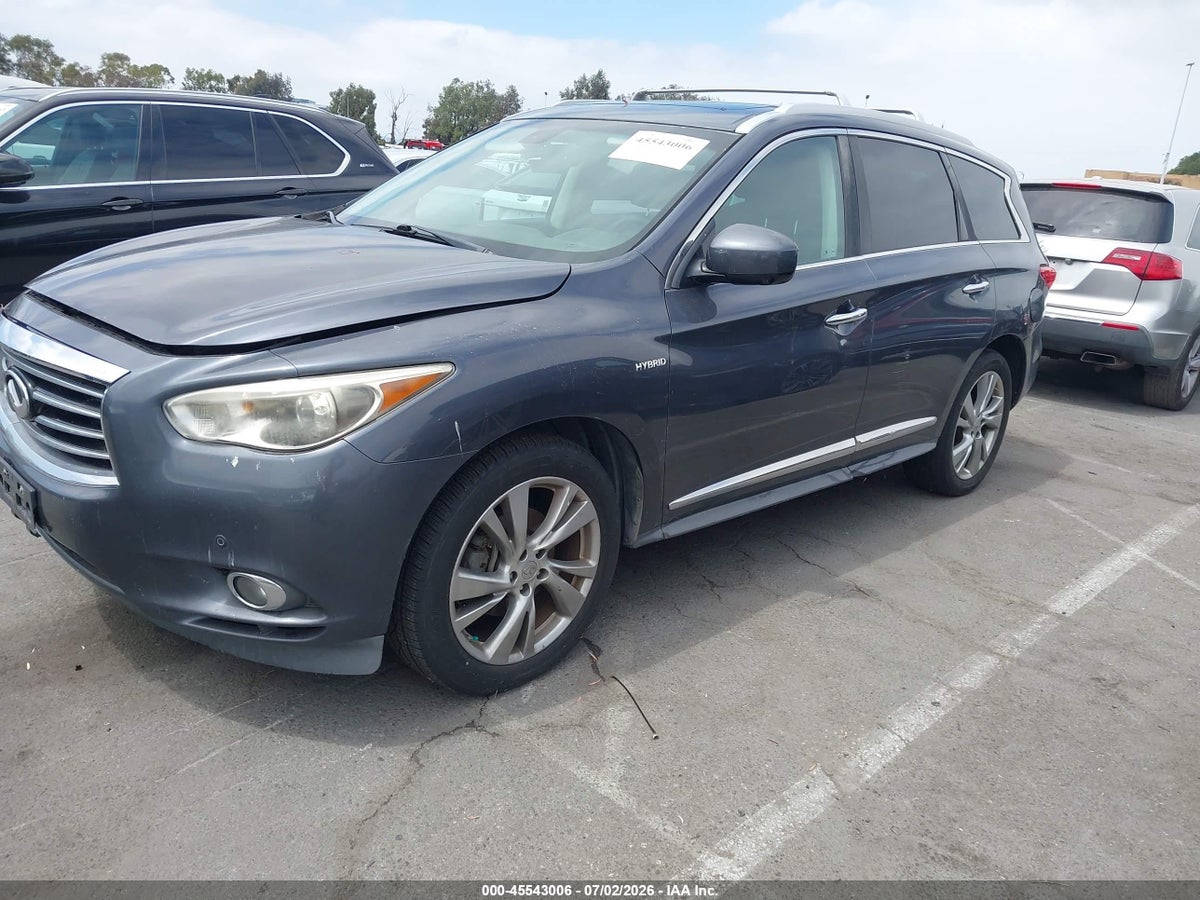 2014 INFINITI QX60 HYBRID — снимка 2