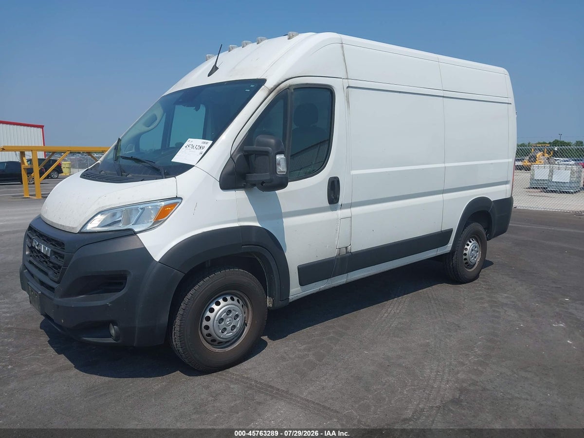 2024 RAM PROMASTER 2500 TRADESMAN HIGH ROOF 136 WB W/PASS SEAT — снимка 2
