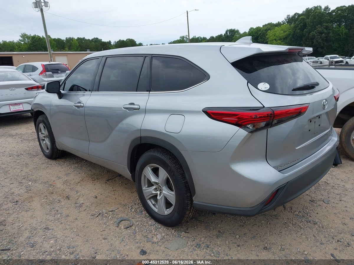 2021 TOYOTA HIGHLANDER LE — снимка 3