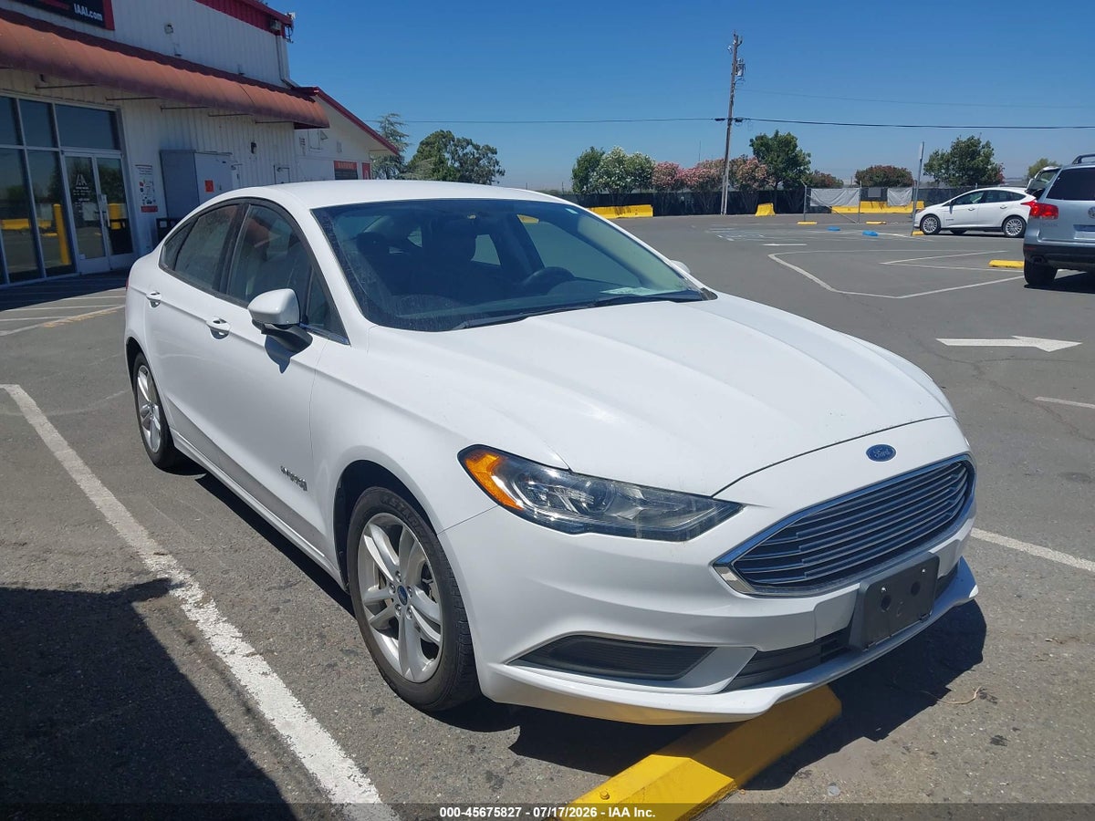 2018 FORD FUSION HYBRID S
