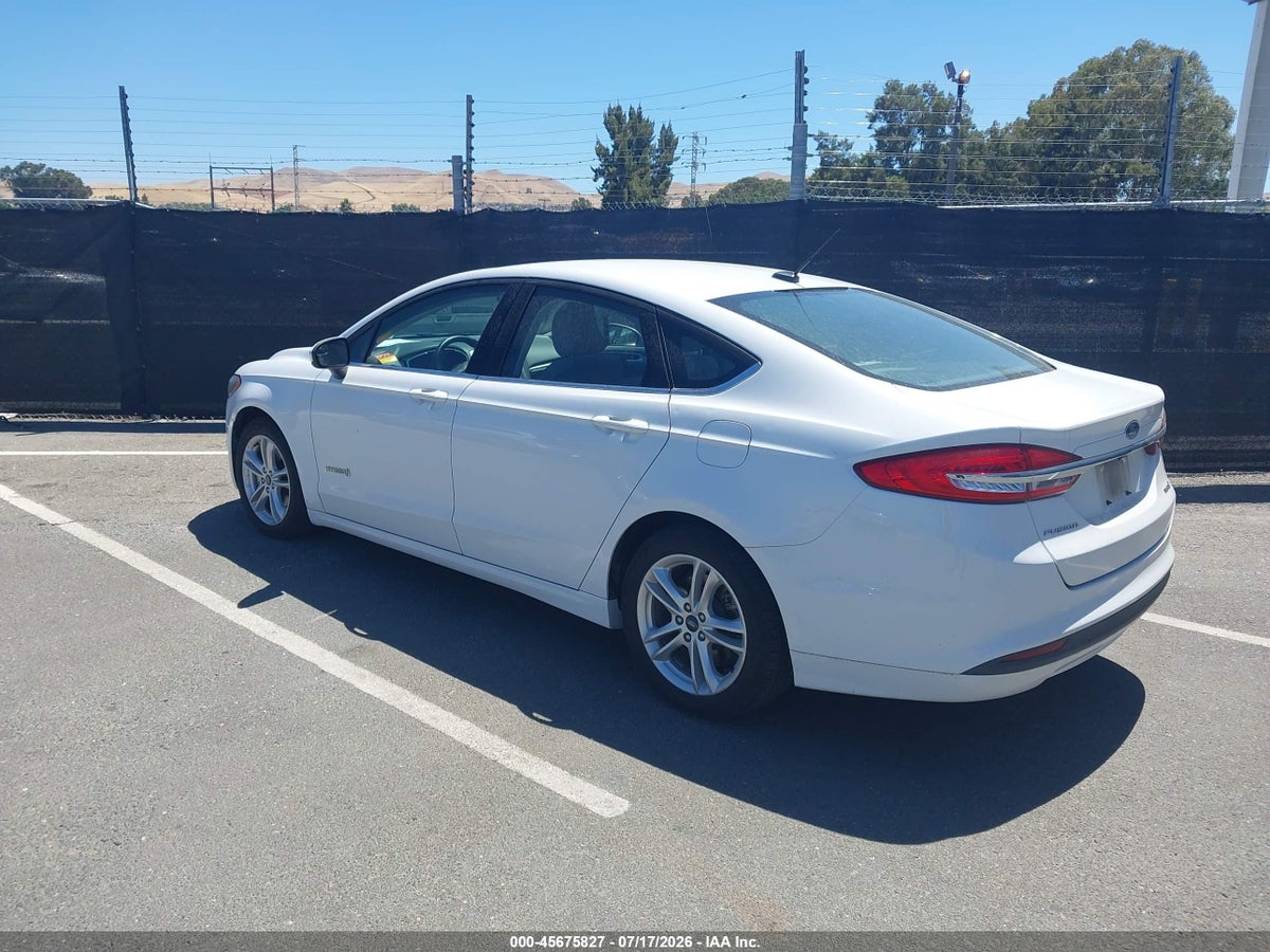 2018 FORD FUSION HYBRID S — снимка 3