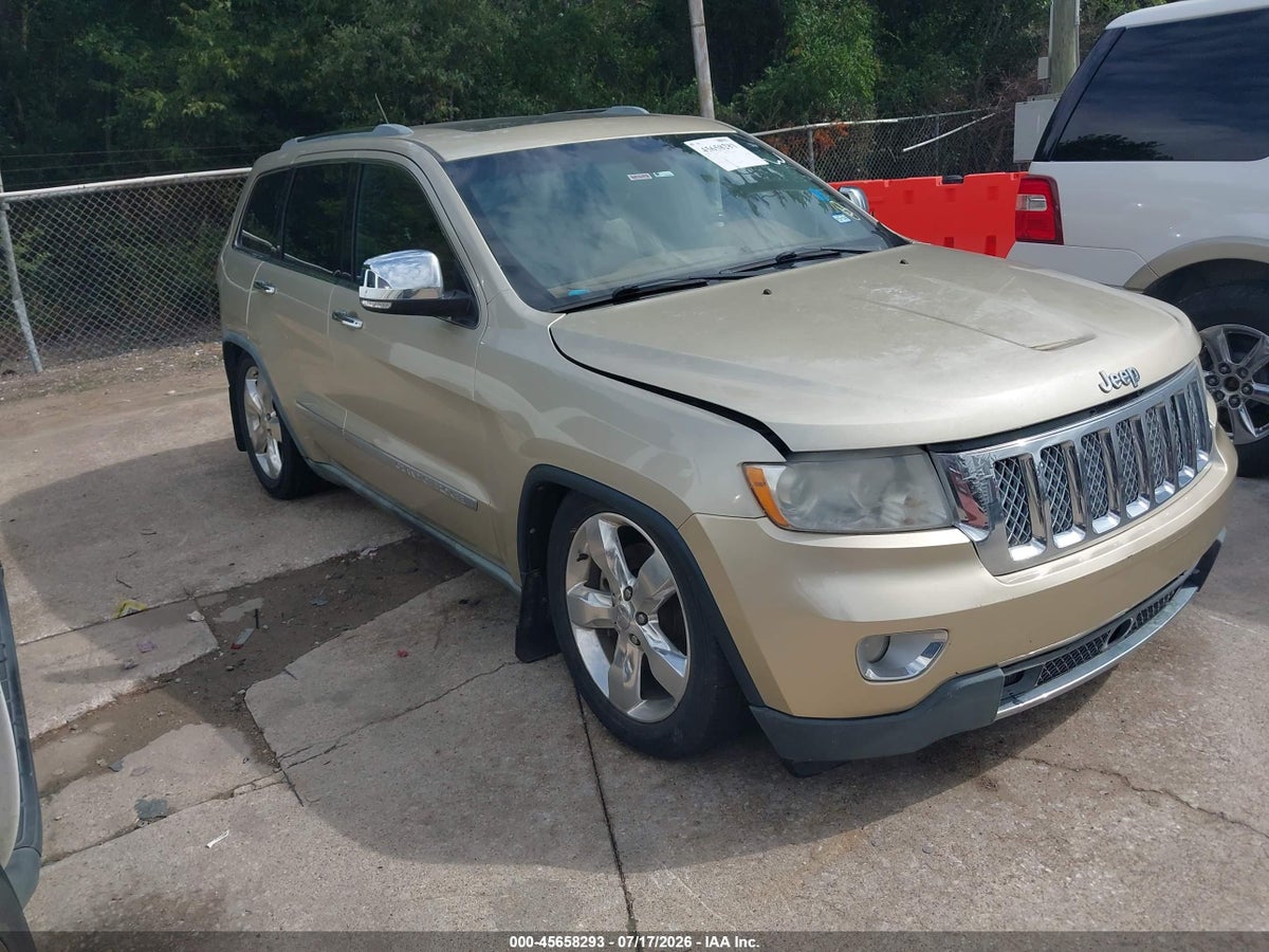 2011 JEEP GRAND CHEROKEE OVERLAND