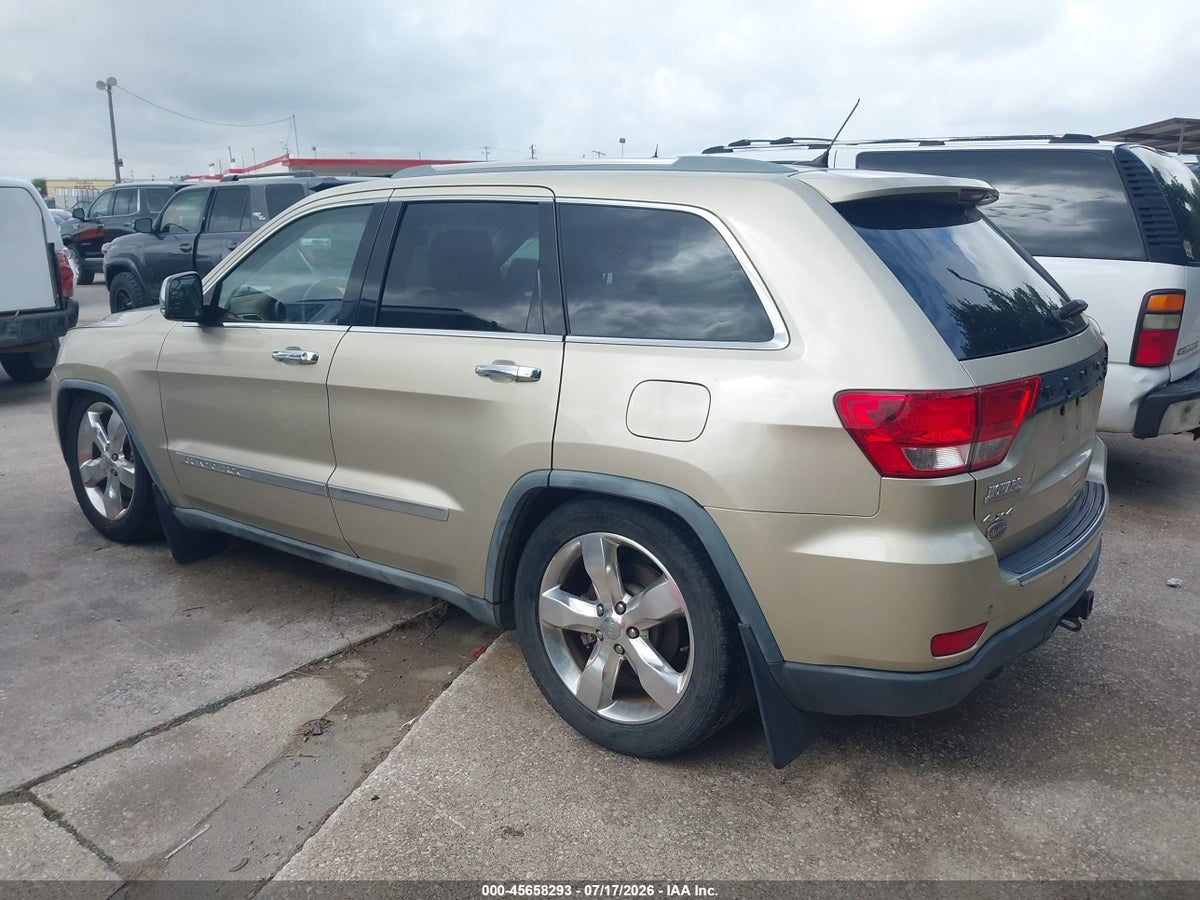 2011 JEEP GRAND CHEROKEE OVERLAND — снимка 3