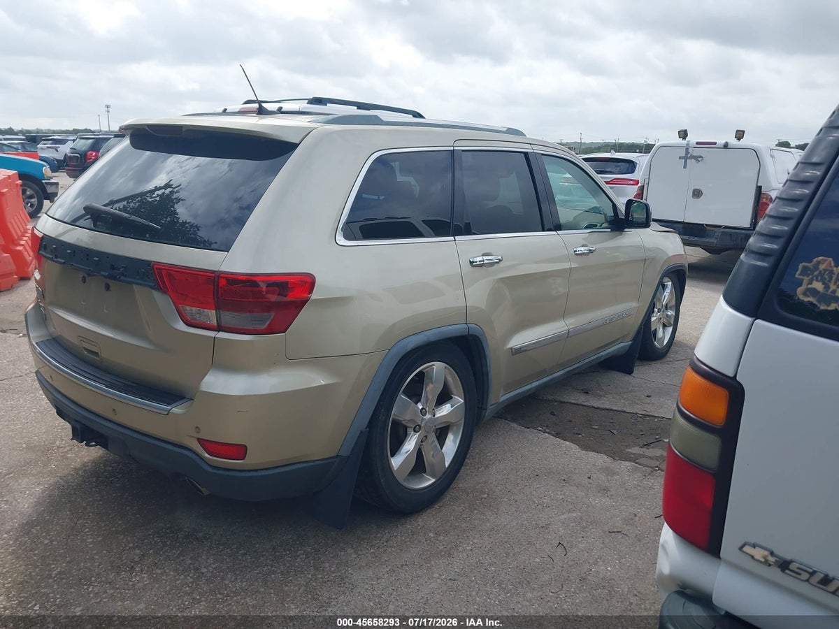 2011 JEEP GRAND CHEROKEE OVERLAND — снимка 4