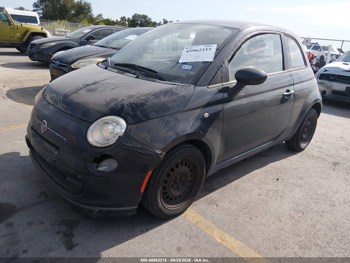 2013 FIAT 500 POP — снимка 2