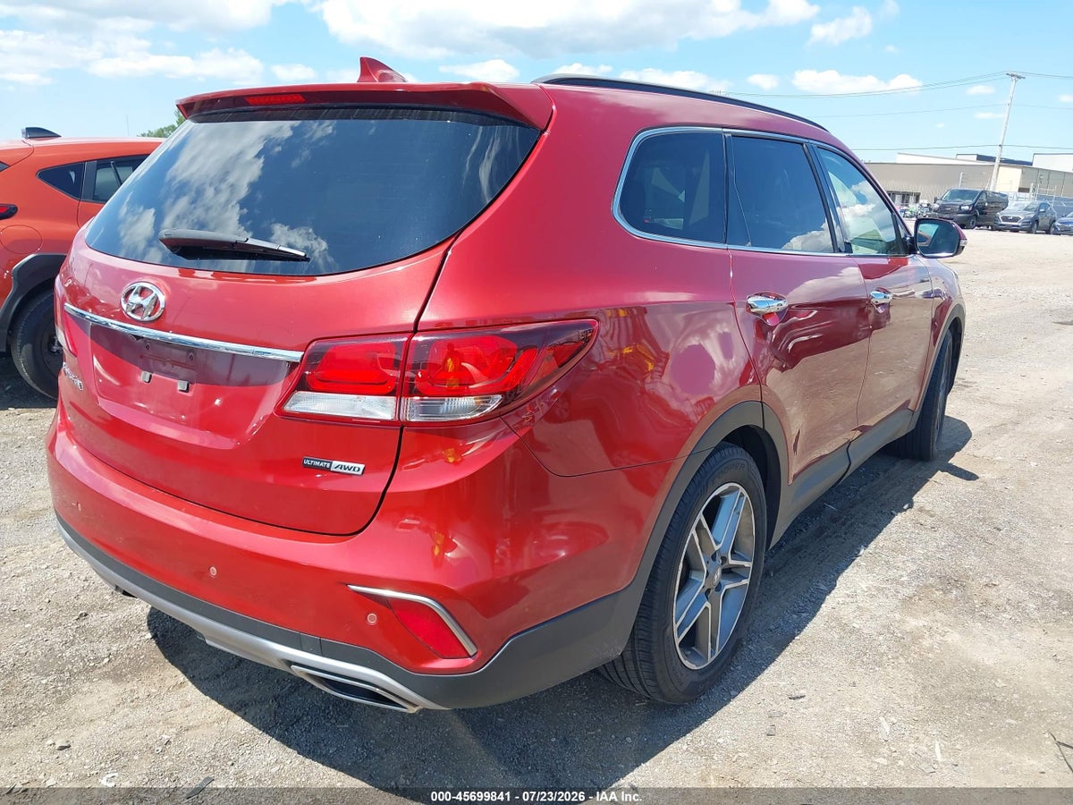 2018 HYUNDAI SANTA FE SE ULTIMATE — снимка 4