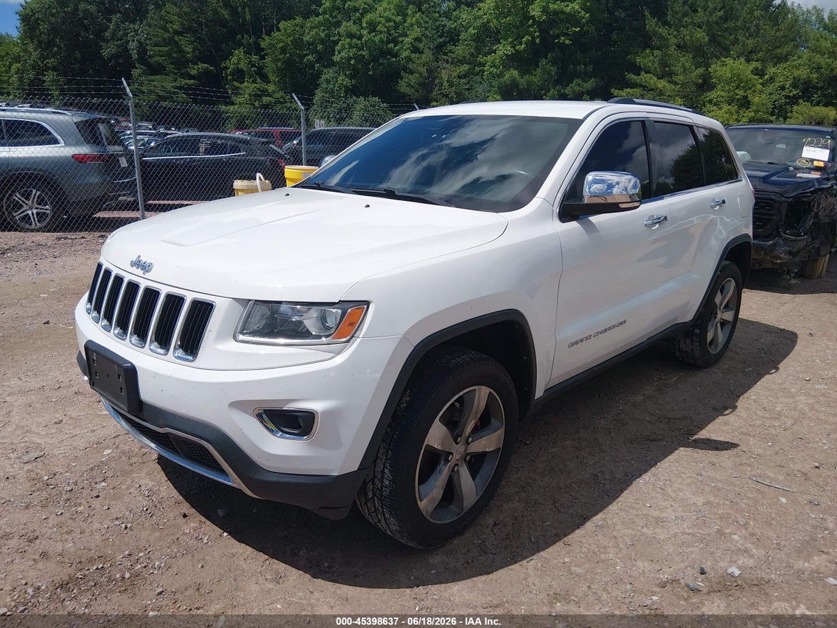 2014 JEEP GRAND CHEROKEE LIMITED — снимка 2