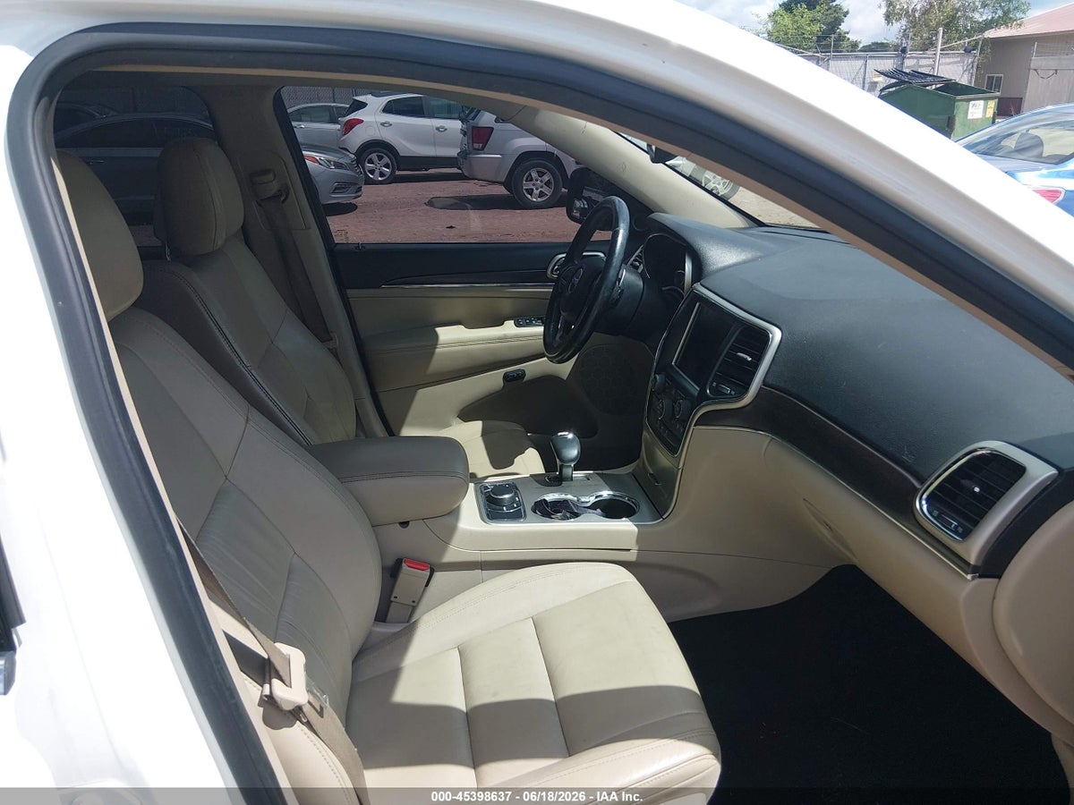 2014 JEEP GRAND CHEROKEE LIMITED — снимка 5