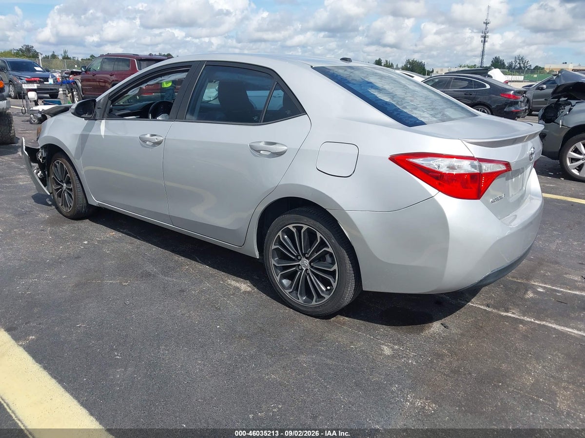 2016 TOYOTA COROLLA S PLUS — снимка 3