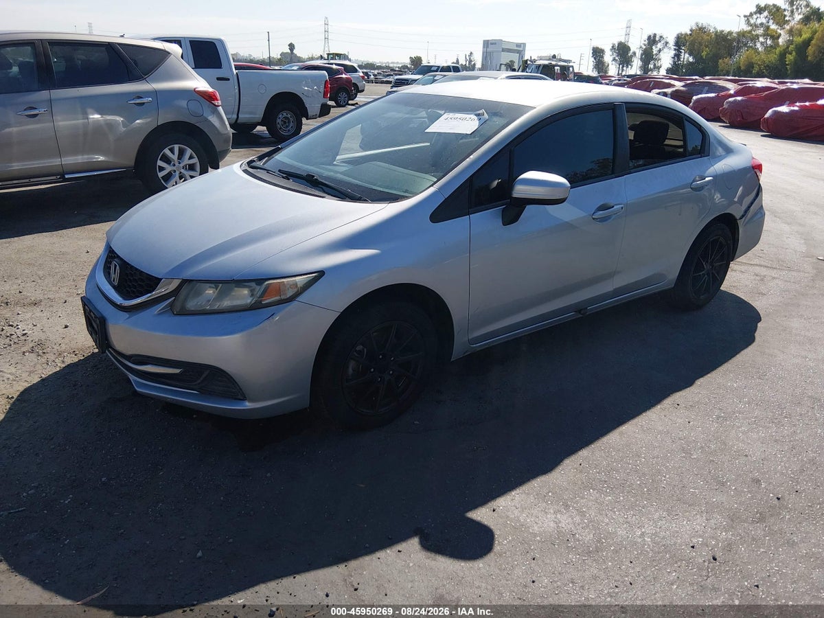 2014 HONDA CIVIC LX — снимка 2