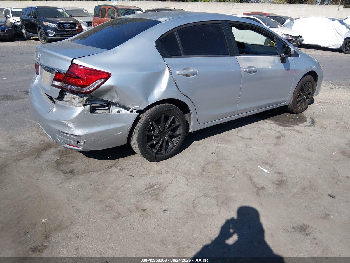 2014 HONDA CIVIC LX — снимка 4