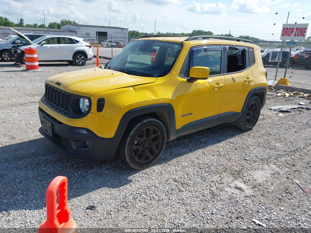 2018 JEEP RENEGADE LATITUDE FWD — снимка 2