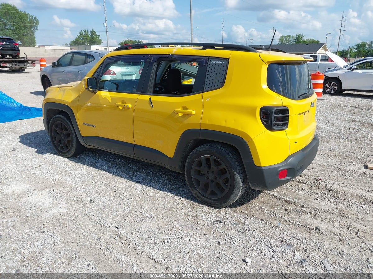 2018 JEEP RENEGADE LATITUDE FWD — снимка 3