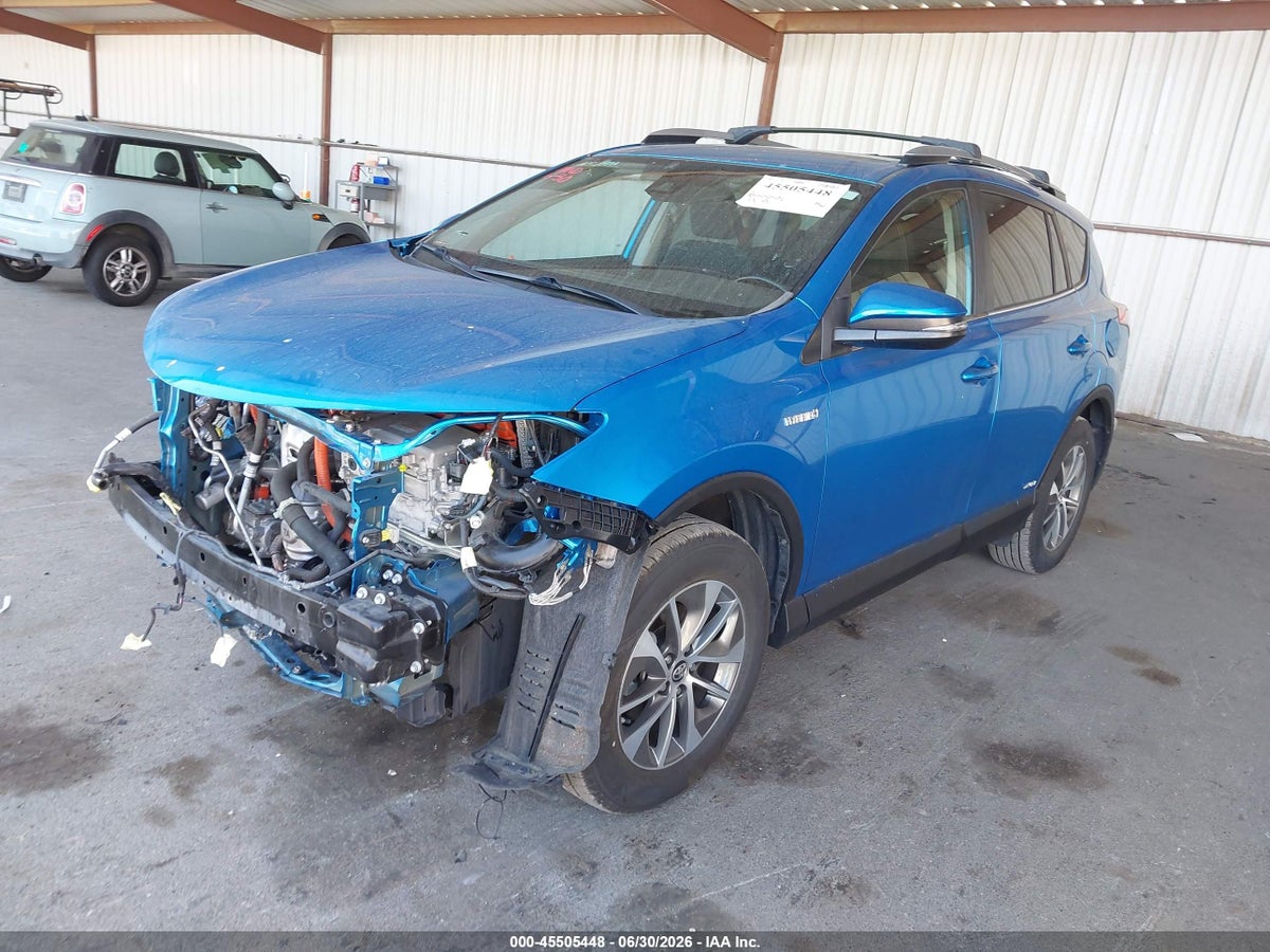 2017 TOYOTA RAV4 HYBRID XLE — снимка 2