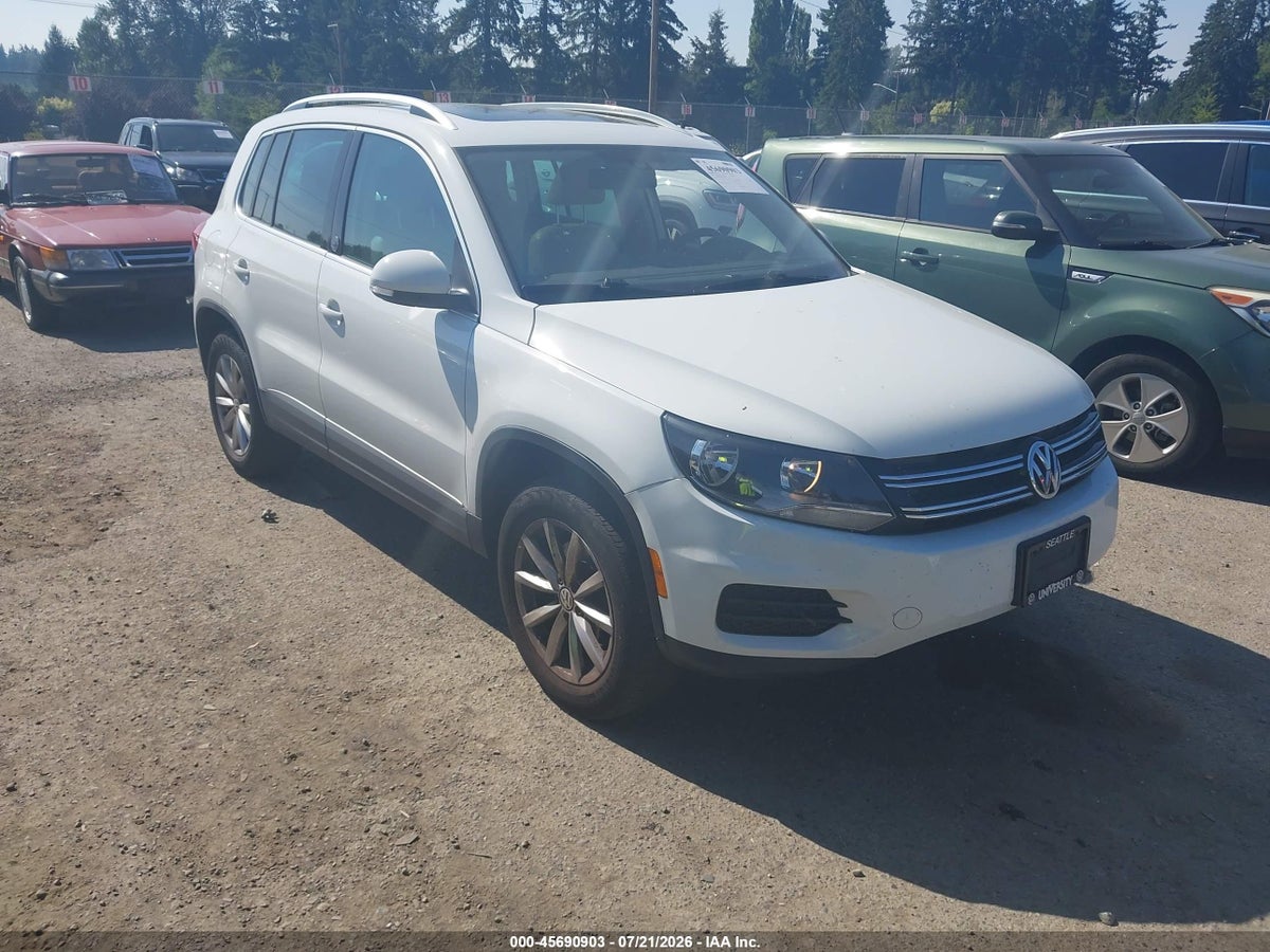 2017 VOLKSWAGEN TIGUAN 2.0T WOLFSBURG EDITION