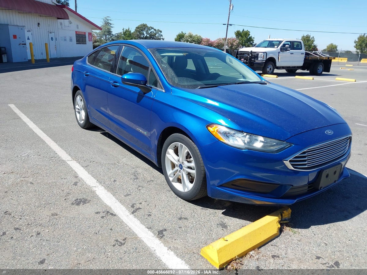 2018 FORD FUSION HYBRID S
