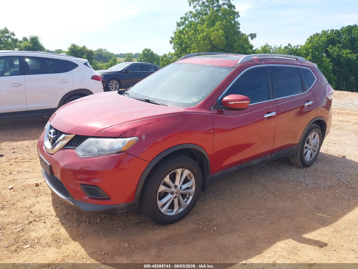 2015 NISSAN ROGUE SV — снимка 2