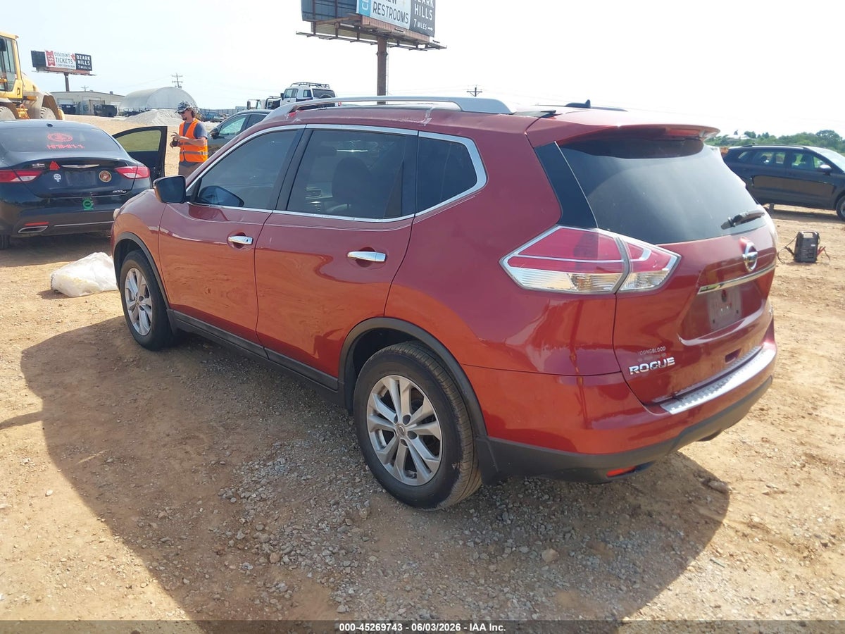 2015 NISSAN ROGUE SV — снимка 3