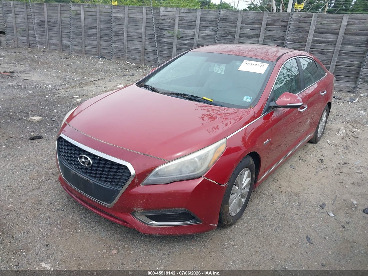 2016 HYUNDAI SONATA HYBRID SE — снимка 2