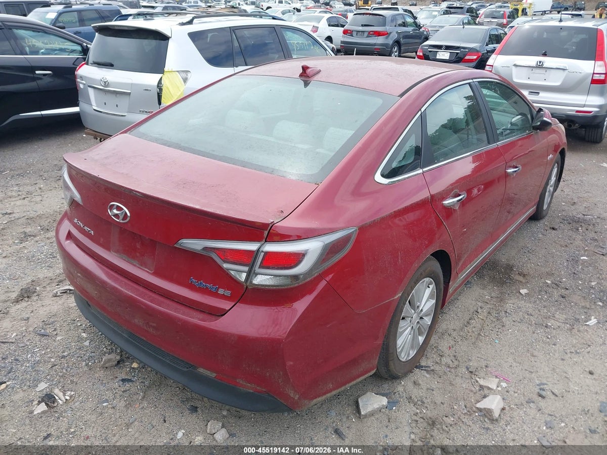 2016 HYUNDAI SONATA HYBRID SE — снимка 4