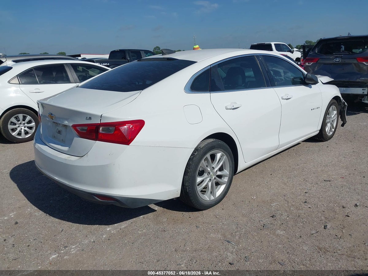 2016 CHEVROLET MALIBU LS — снимка 4