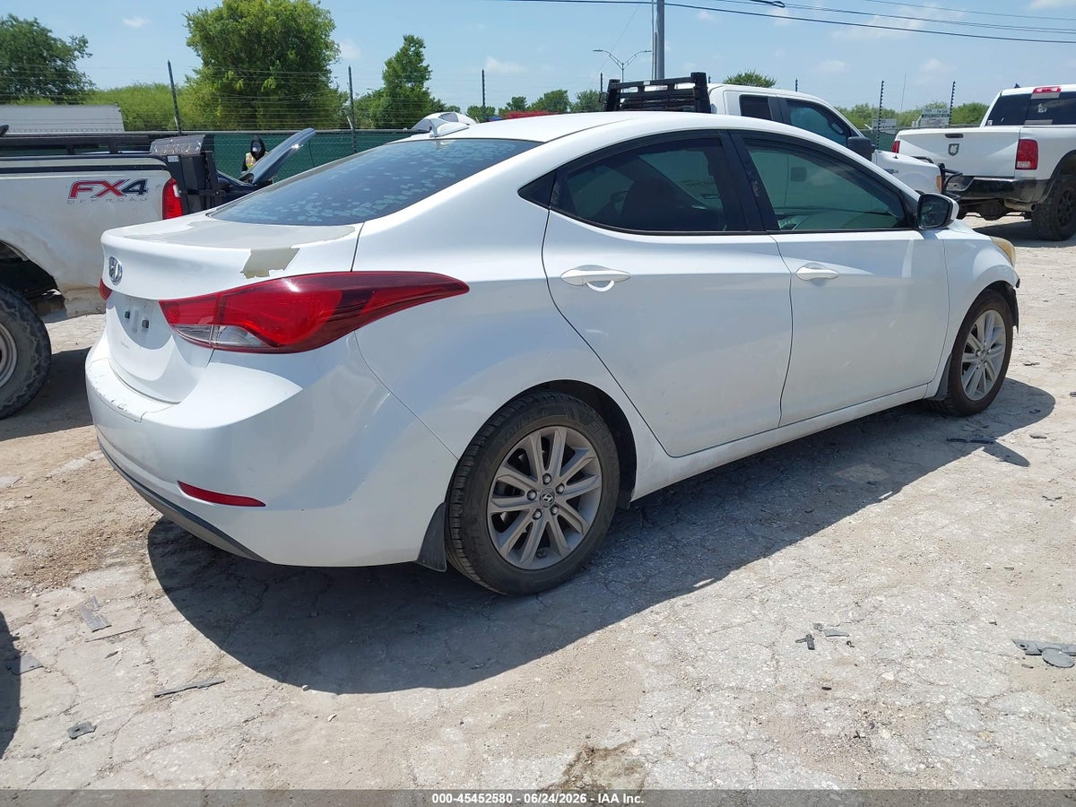 2016 HYUNDAI ELANTRA SE — снимка 4