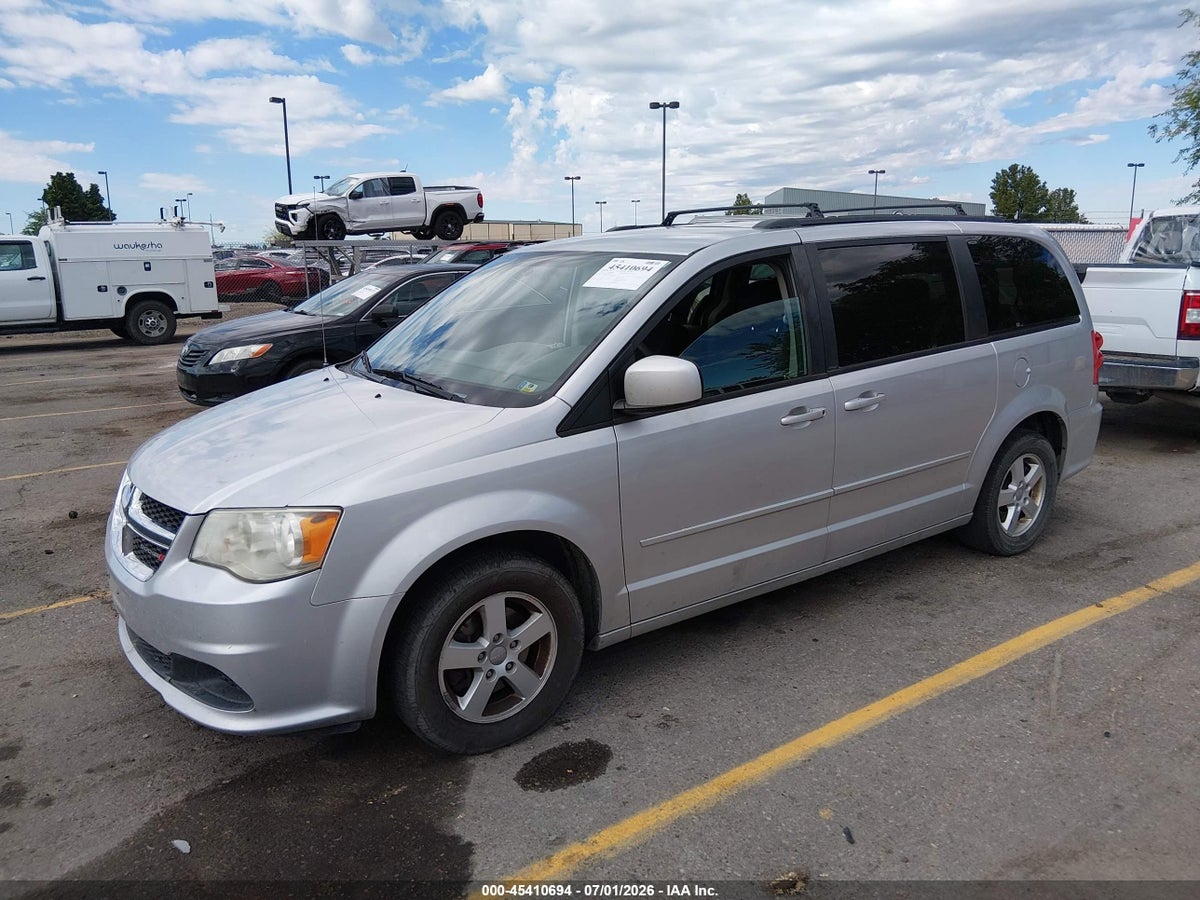 2012 DODGE GRAND CARAVAN SXT — снимка 2