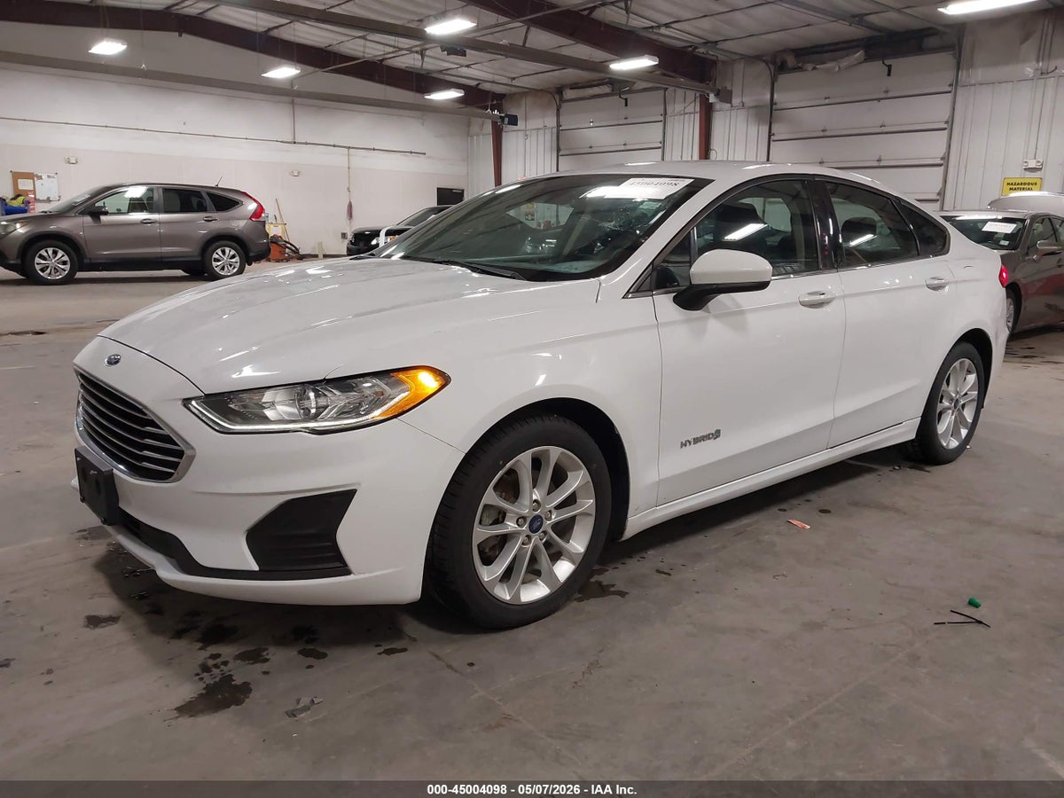 2019 FORD FUSION HYBRID SE — снимка 2