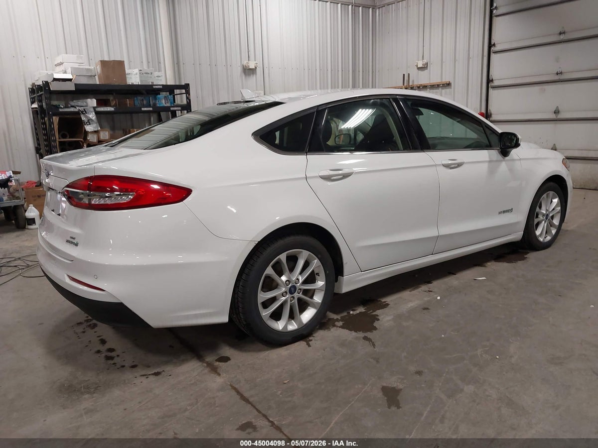 2019 FORD FUSION HYBRID SE — снимка 4