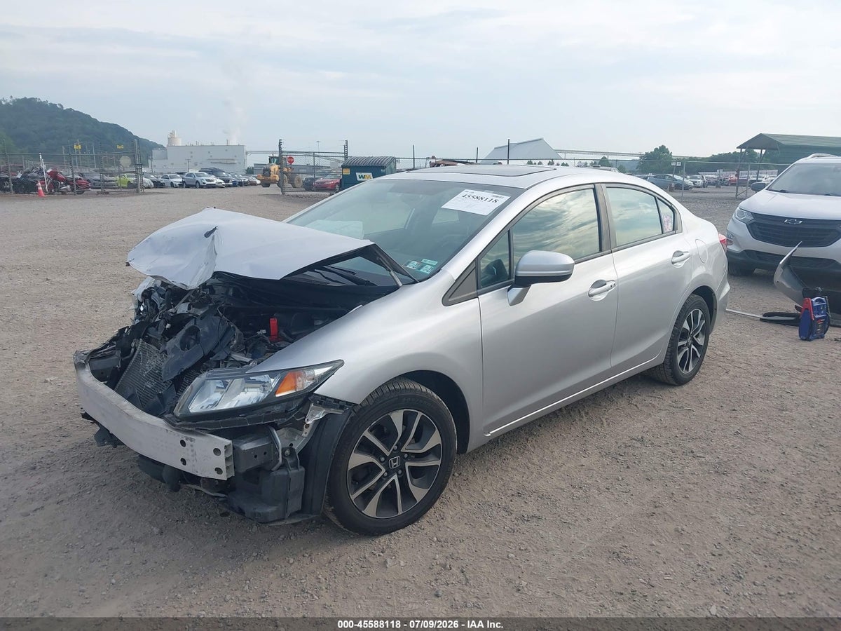 2015 HONDA CIVIC EX — снимка 2