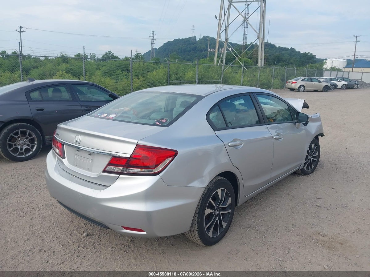 2015 HONDA CIVIC EX — снимка 4