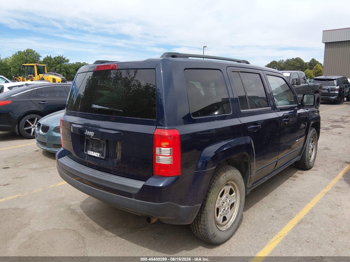 2014 JEEP PATRIOT SPORT — снимка 4