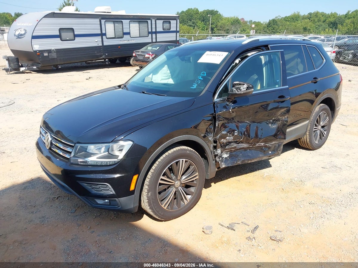 2018 VOLKSWAGEN TIGUAN 2.0T SE/2.0T SEL — снимка 2