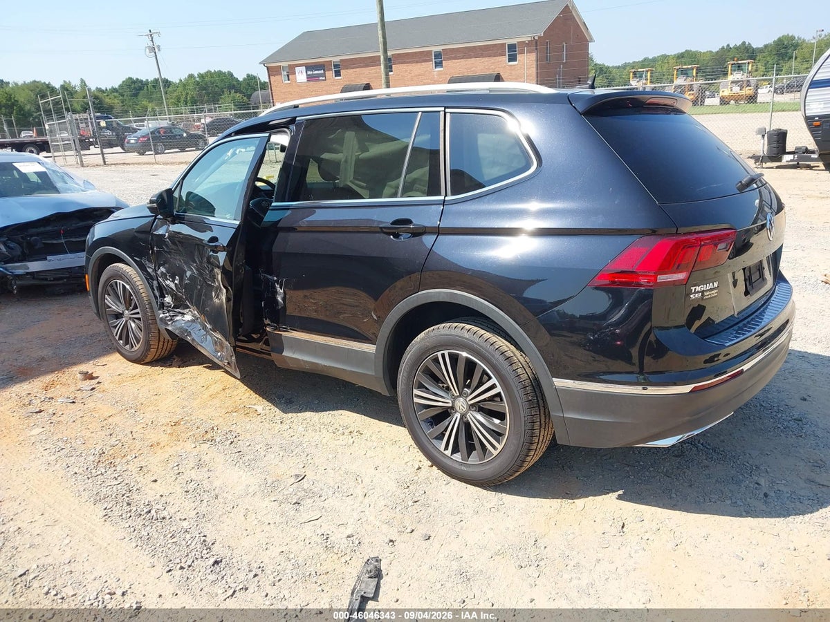 2018 VOLKSWAGEN TIGUAN 2.0T SE/2.0T SEL — снимка 3