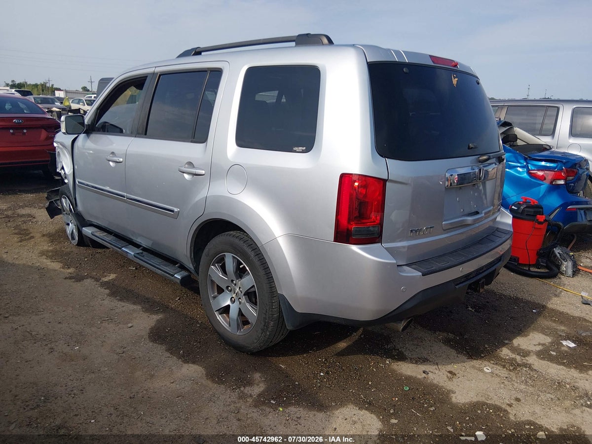 2013 HONDA PILOT TOURING — снимка 3