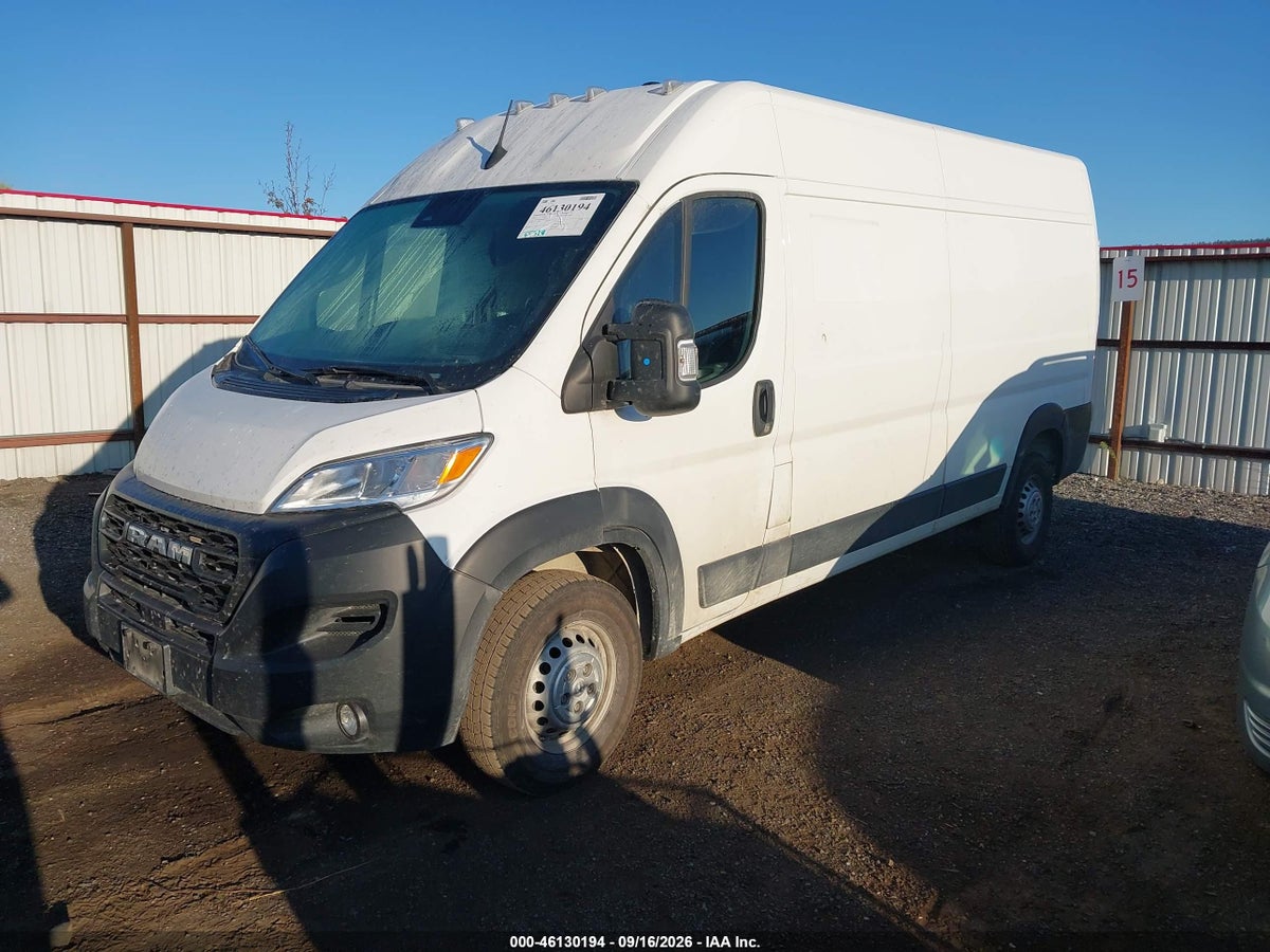 2025 RAM PROMASTER 2500 TRADESMAN HIGH ROOF 159 WB W/PASS SEAT — снимка 2